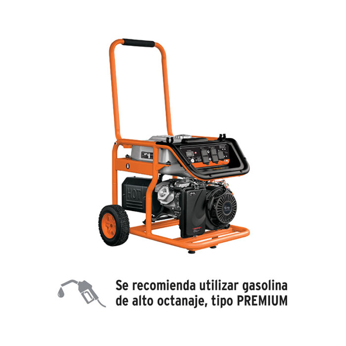 Generador portátil 5.5 kW motor a gasolina