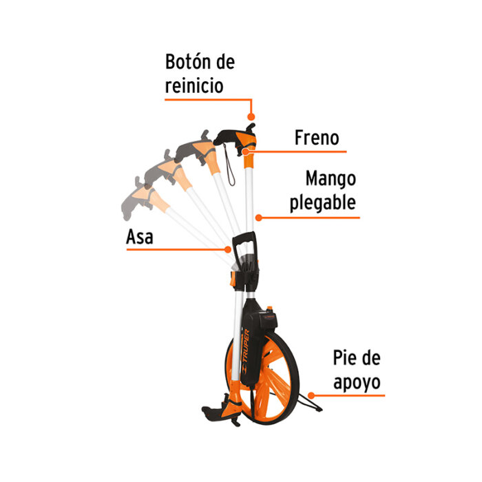 Odómetro con freno, rueda de 13" - Image 3